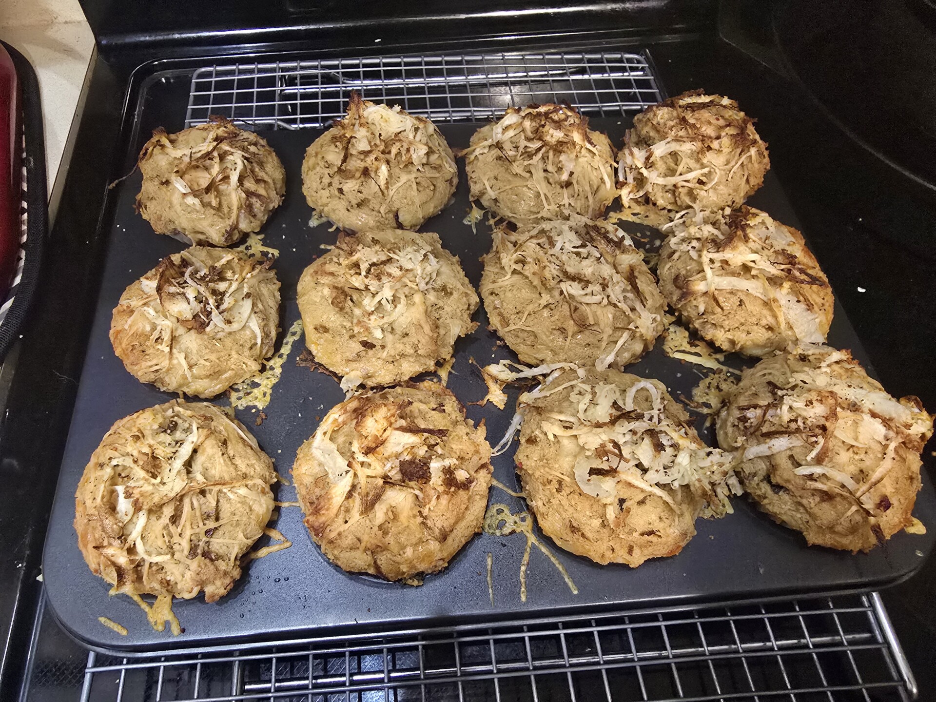 French Onion Gruyere Savory Soup Muffin