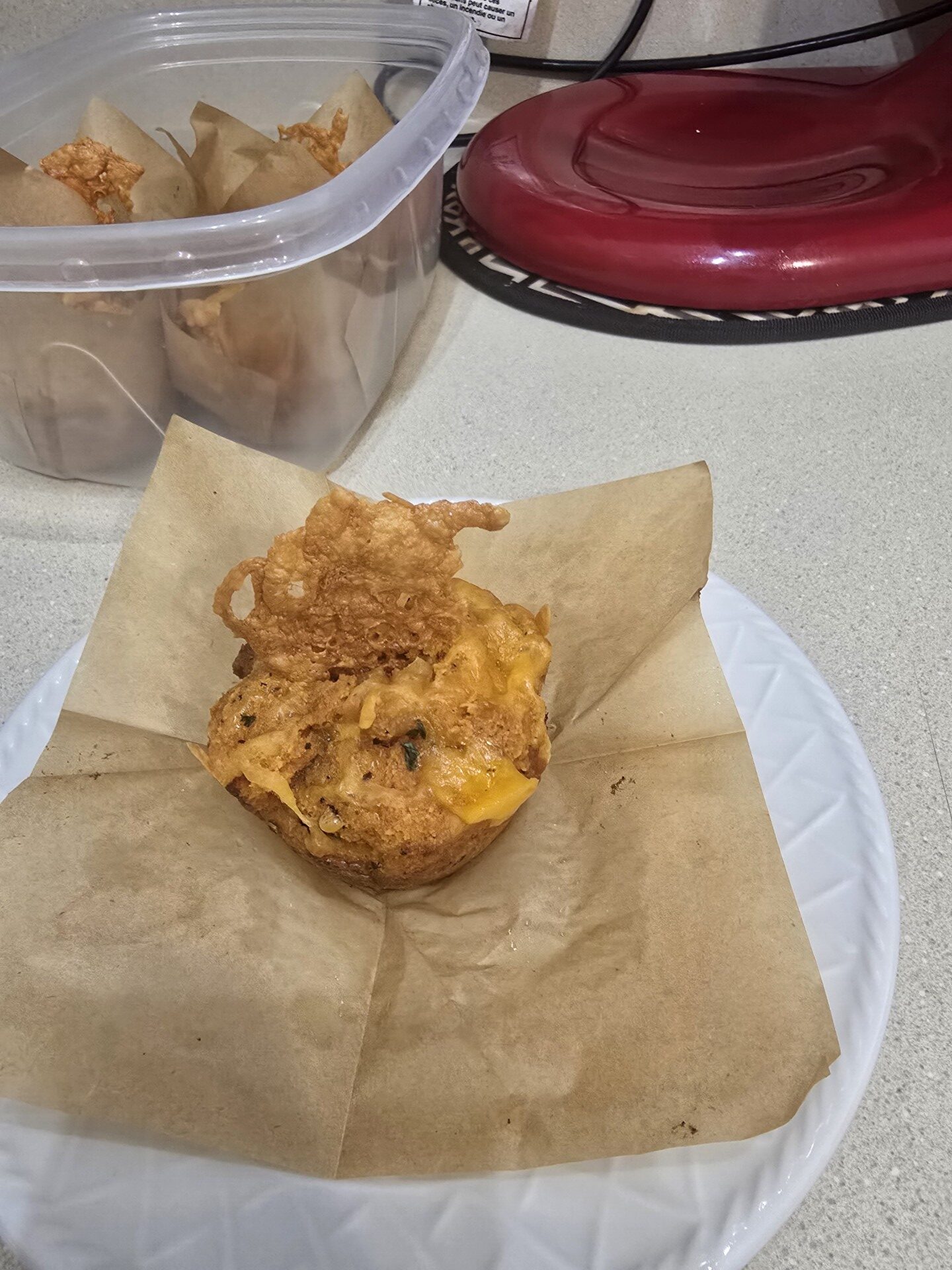 Grilled Cheese and Tomato Soup Savory Soup Muffin